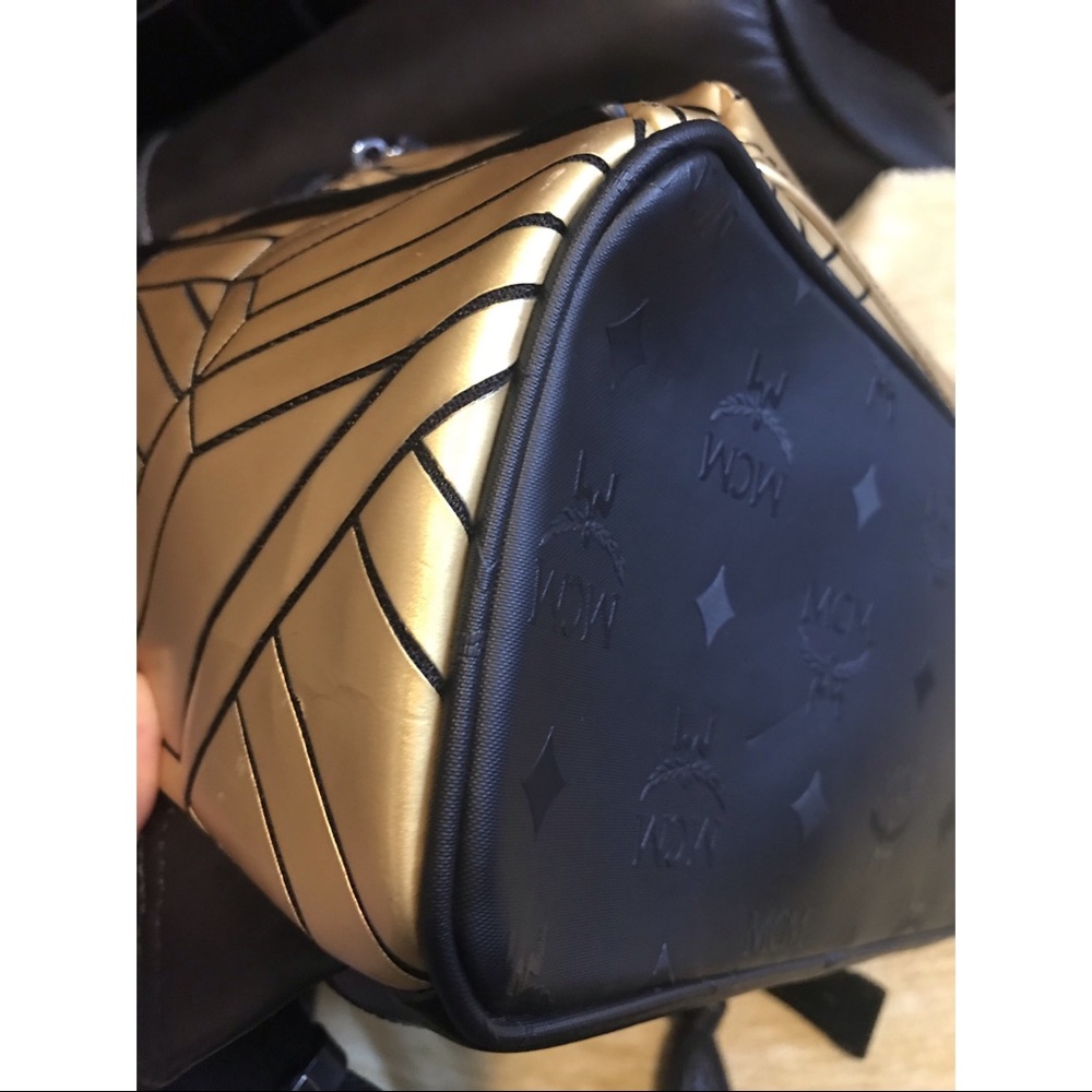 Mcm Metallic Bionic Series Backpack - image 8